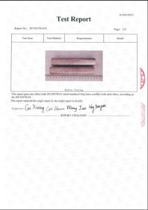 Πιστοποιητικό για S31254