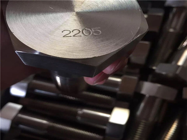 en 1.4462 f51 uns s31803 saf 2205 βίδα