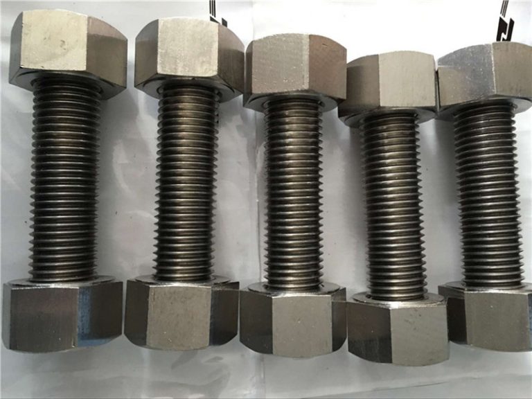 κράμα νικελίου 400 en2.4360 πλήρης ράβδος σπειρώματος με συνδετήρα παξιμαδιών