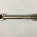 βιδωτό βιδωτό πείρο με παξιμάδι ανοξείδωτο